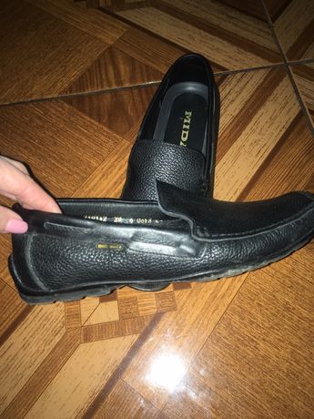 мужские туфли-макасины Mida размер 38КОЖА