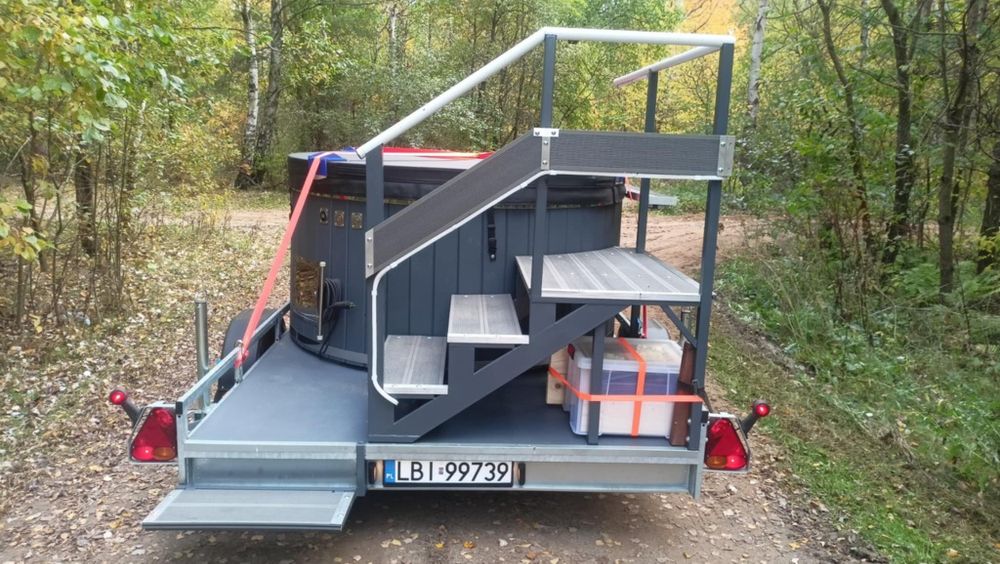 Mobilna Balia/ Bania/ Jacuzzi Ogrodowe na wynajem