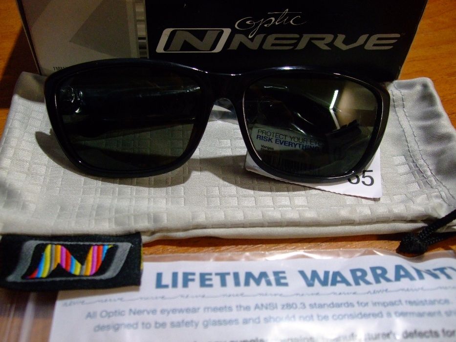 Очки для водителей Optic Nerve Vargas Polarized Black made in USA