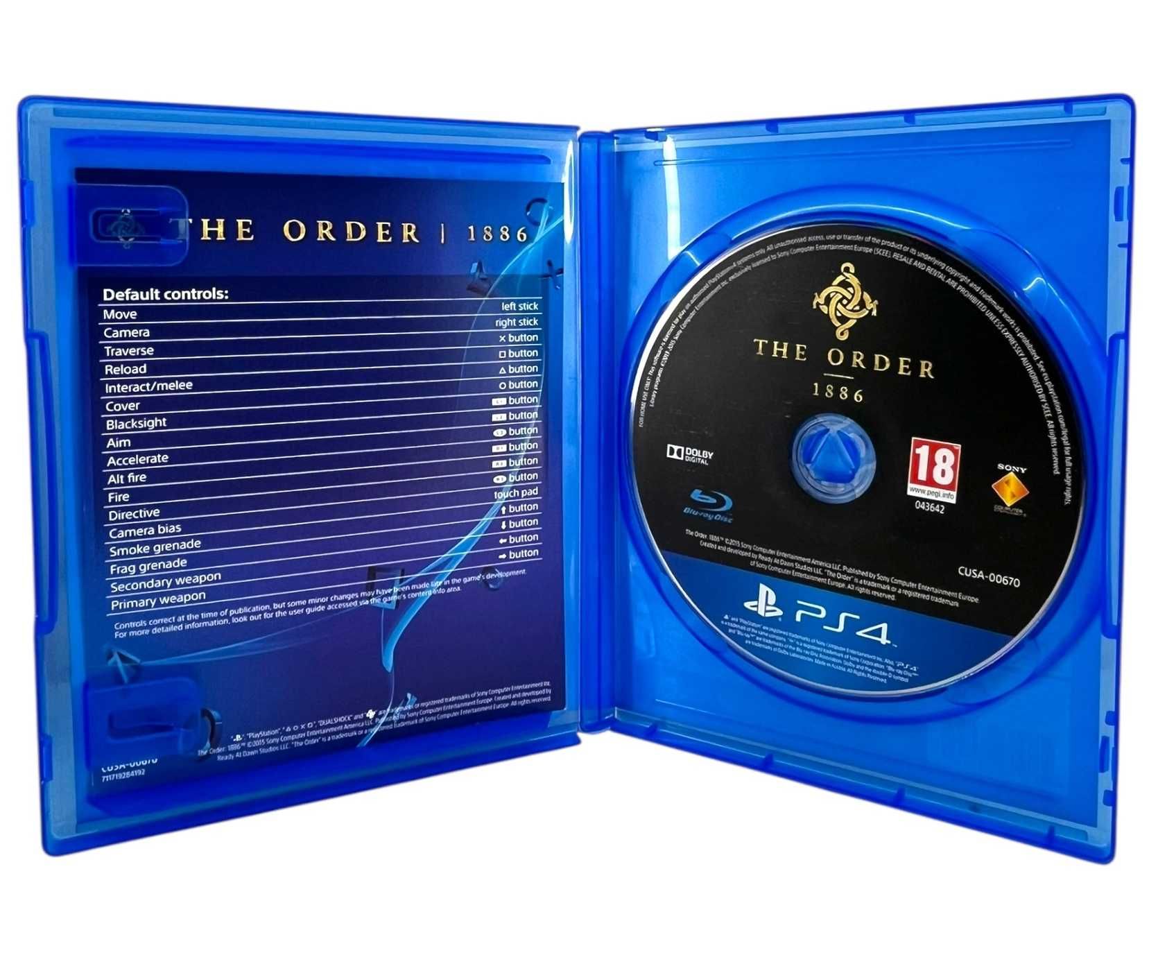 GRA PS4 The Order 1886