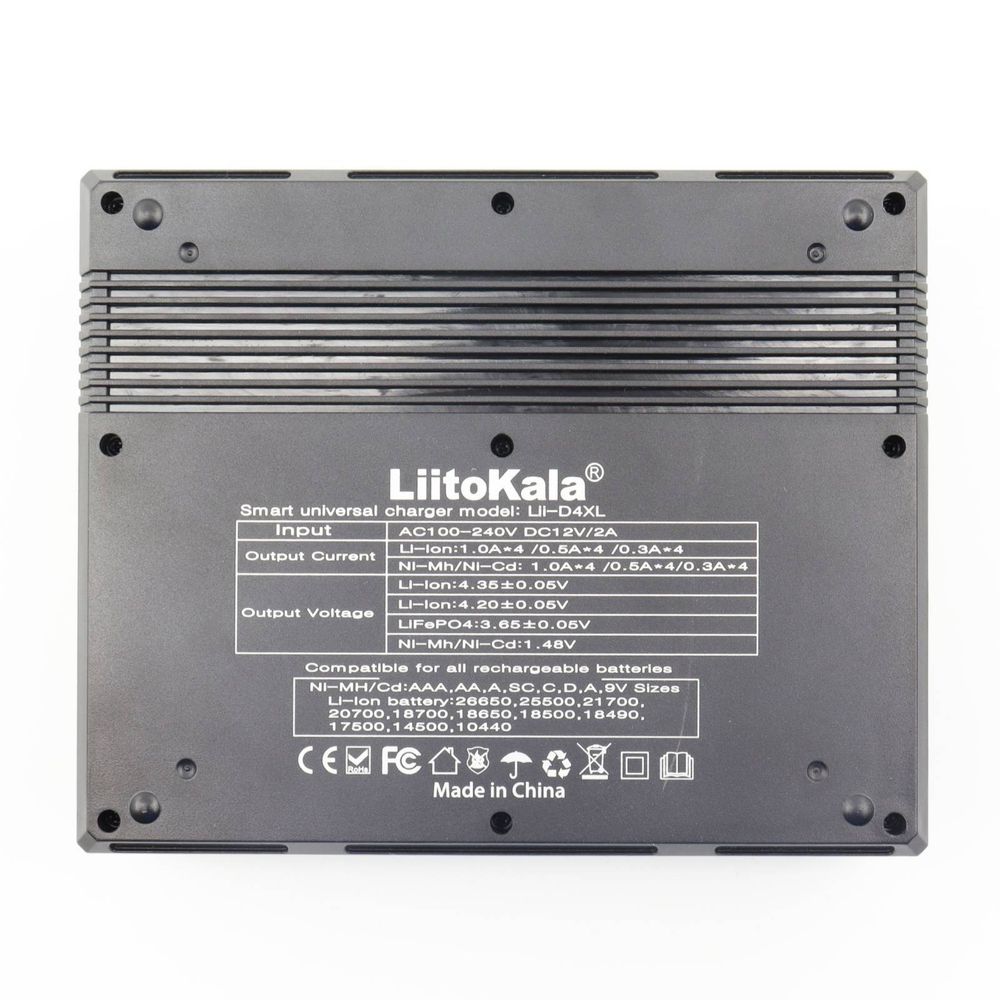 LiitoKala Lii-D4XL универсальное 4х канальное устройство