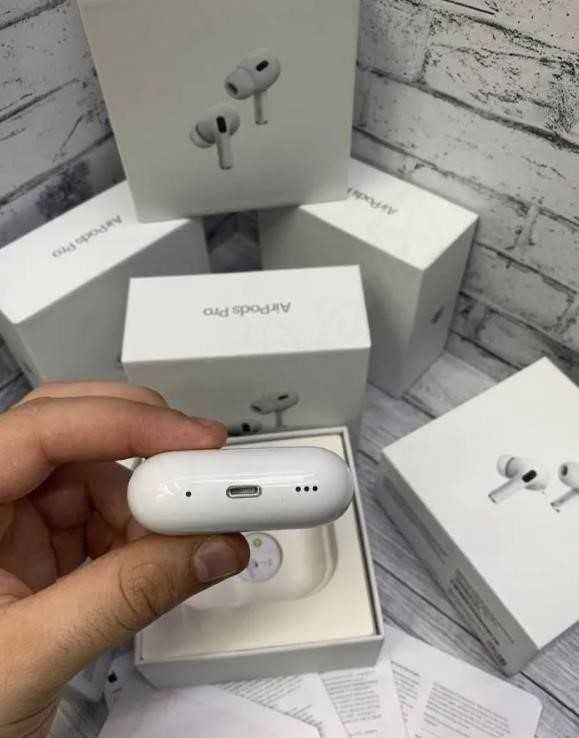 Lux Навушники AirPods pro 2-го покоління + чохол у подарунок 1:1