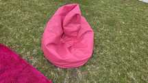 Puff cor de rosa