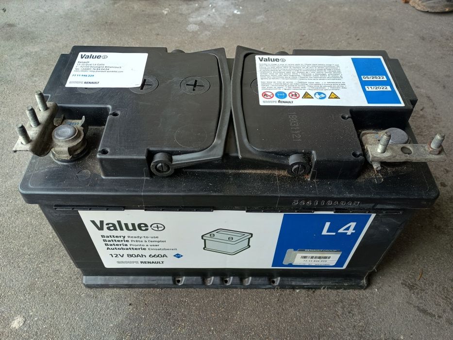 Akumulator 80 ah 660A super stan