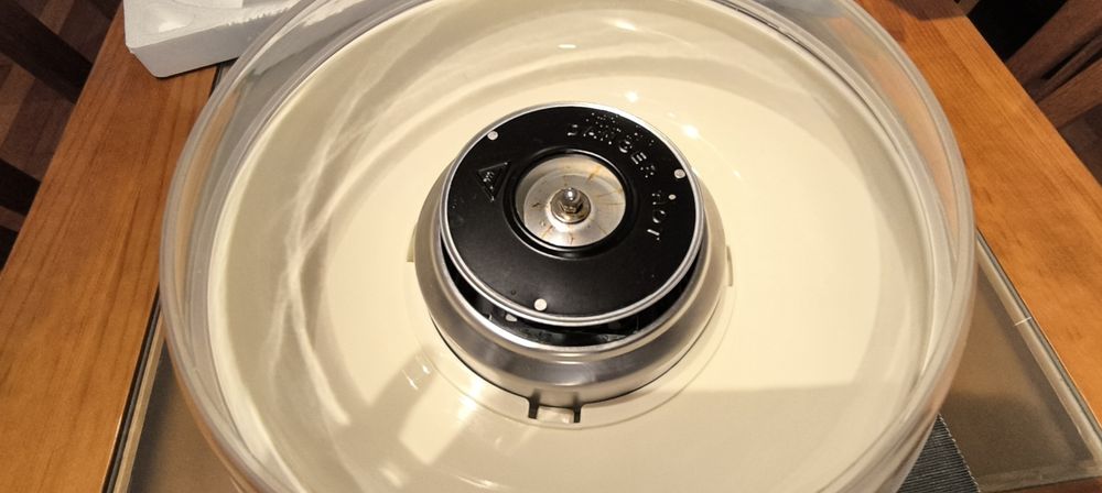 Máquina algodao doce usada uma vez