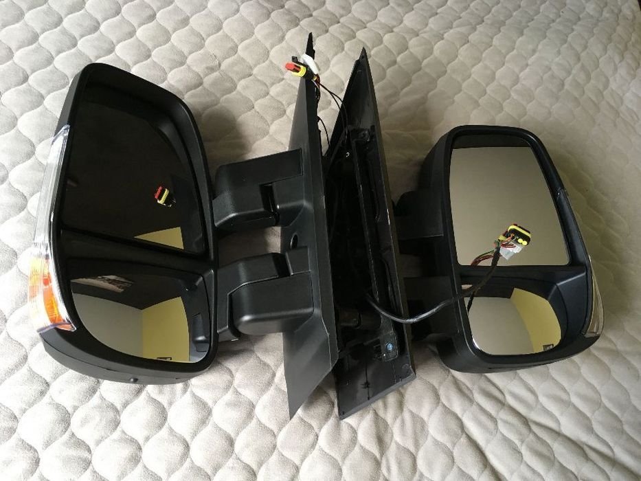 LUSTERKO Iveco Daily 2014-2025 KRÓTKIE LEWE PRAWE PODGRZEWANE ELEKTRYCZNIE STEROWANE CZUJNIK