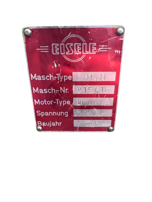 EISELE VMS II – przecinarka tarczowa do metalu 380V – solidna maszyna