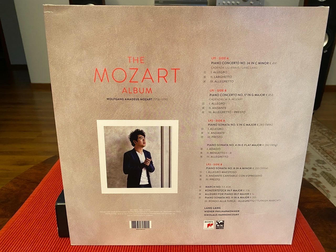 Lang Lang Harnoncourt „Mozart Album” vinyl MINT