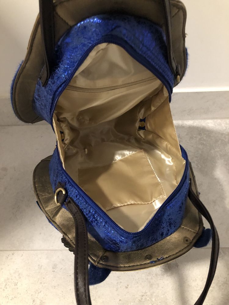 Designerska torebka w kształcie sowy