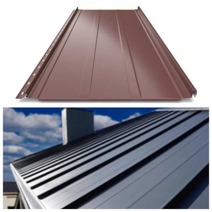 Фальцева Покрівля. Клікфальц. Профнастил (Металопрофіль)