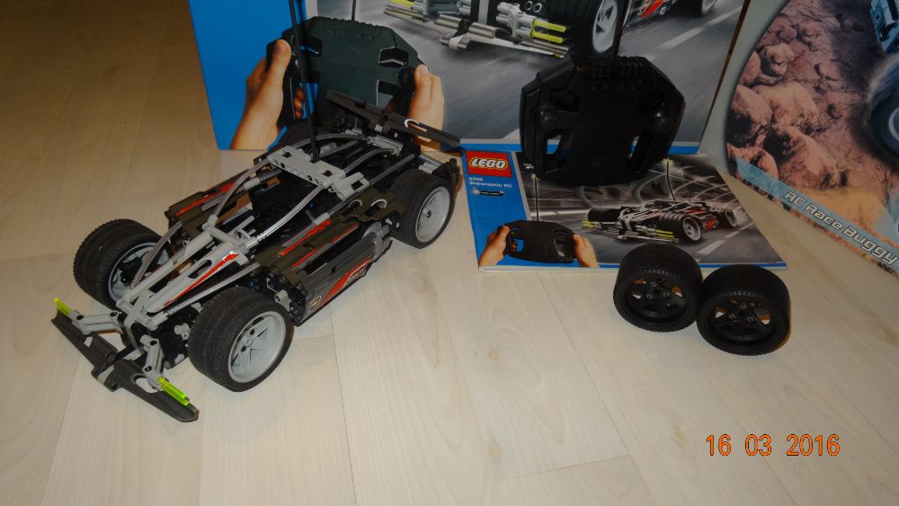 Lego Racers 8366 Supersonic RC samochód zdalnie sterowany UNIKAT 2003r