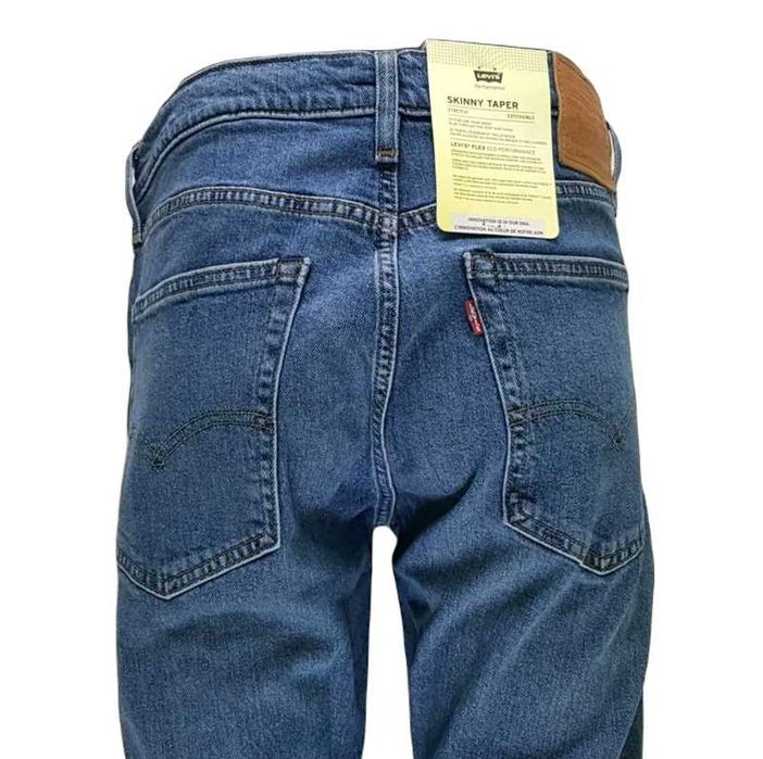 Męskie jeansy Levi's - Skinny Taper W36/L32 Levis oryg. nowe - 309 zł.