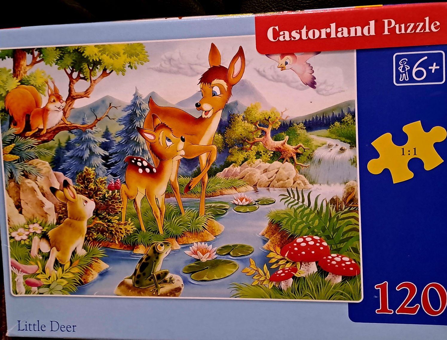 Bambi Castorland Puzzle 120 szt 6+