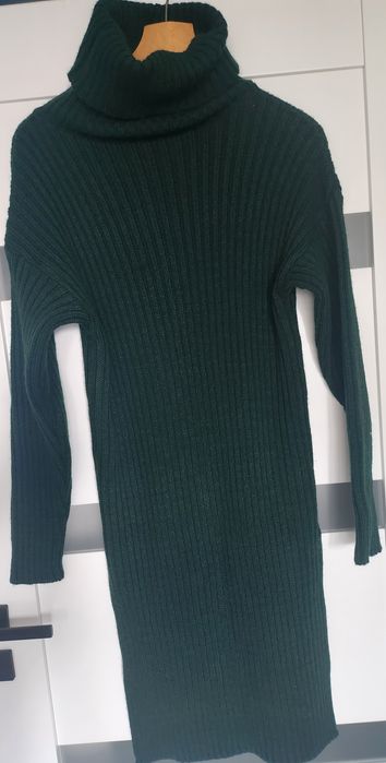 Golf, sukienka wełniana długa