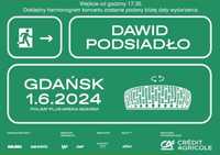 2 Bilety na Dawida Podsiadło 01.06 Gdańsk