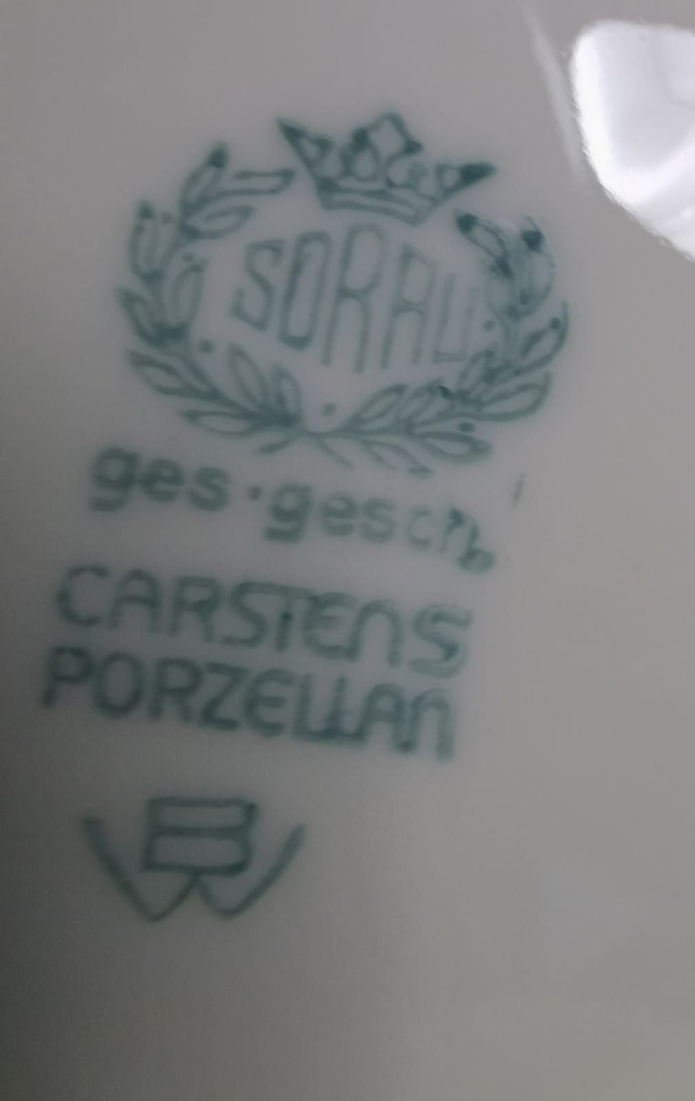 Porcelana SORAU Carstens Dzbanek na herbatę Żary