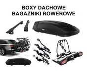 Wynajem box dachowy THULE bagażnik dachowy uchwyt na rowery boks dach