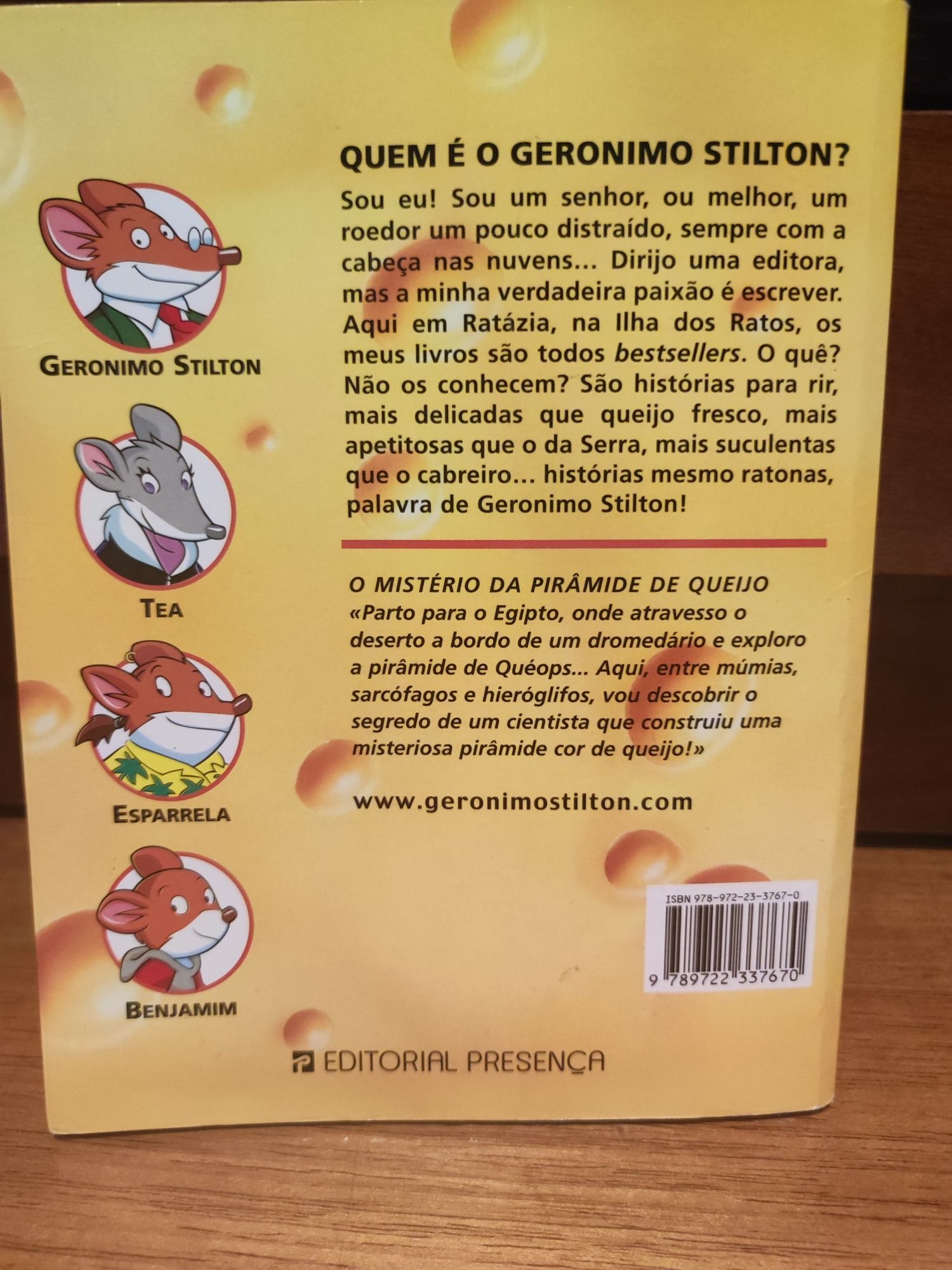 O mistério da pirâmide de queijo-Geronimo Stilton