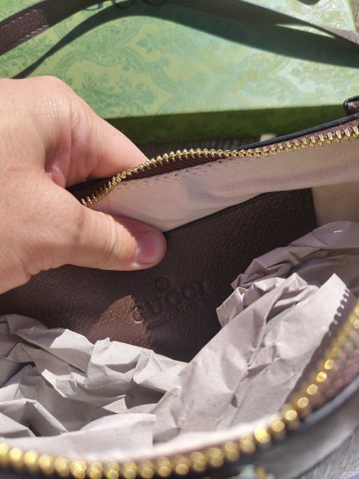 Bolsa Gucci Castanha