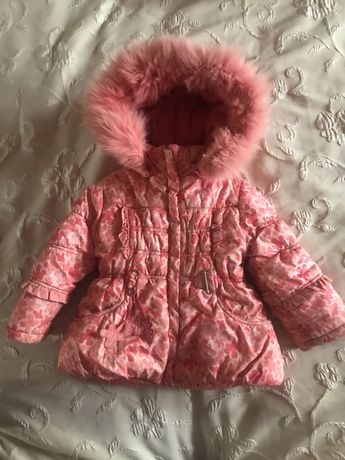 Зимова тепла куртка на 2-3 роки, курточка 86, 92, 98