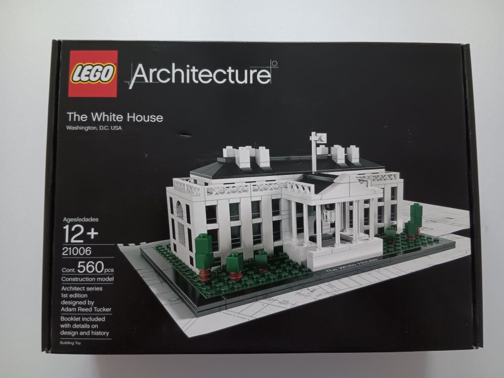 Nieotwarte Lego Architecture 21006 - Biały Dom