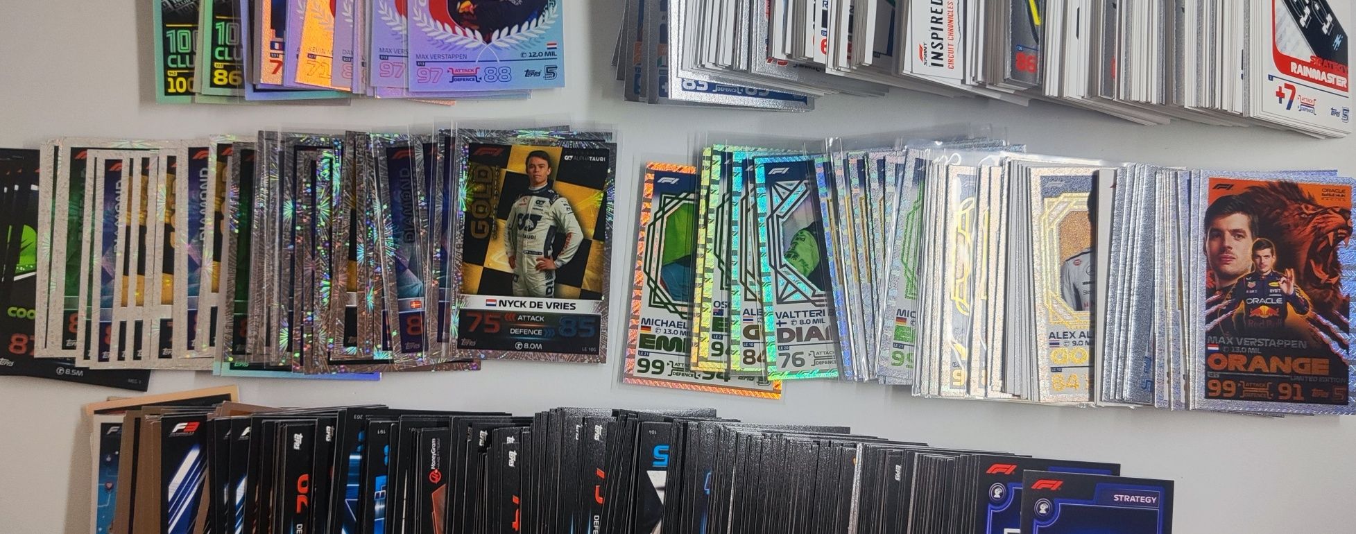 Lote de Cartas Topps Turbo Attax 2024/2023