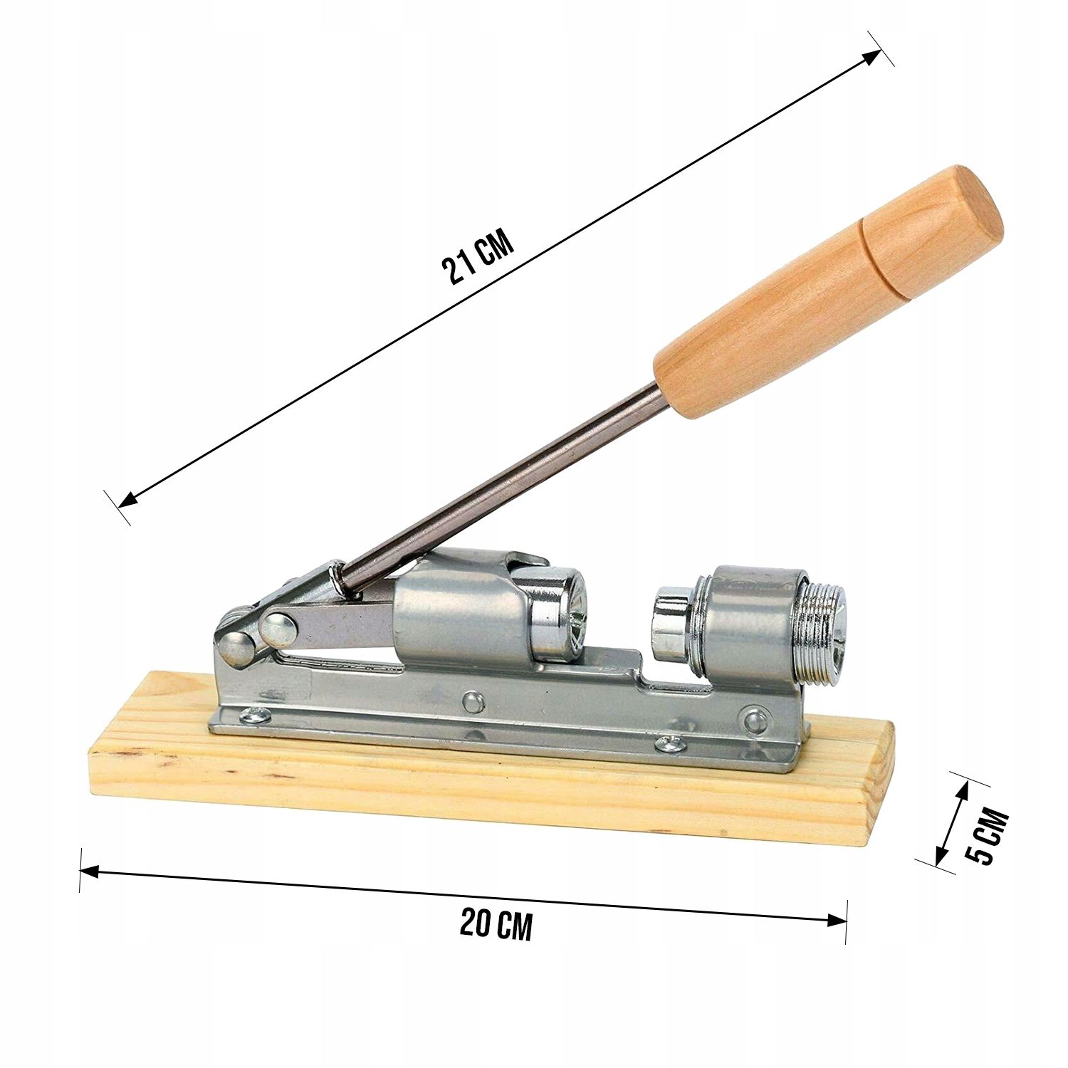 Solidny dziadek do orzechów nut cracker dźwignia
