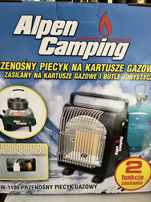 Газовий обігрівач + 4 шт балончики