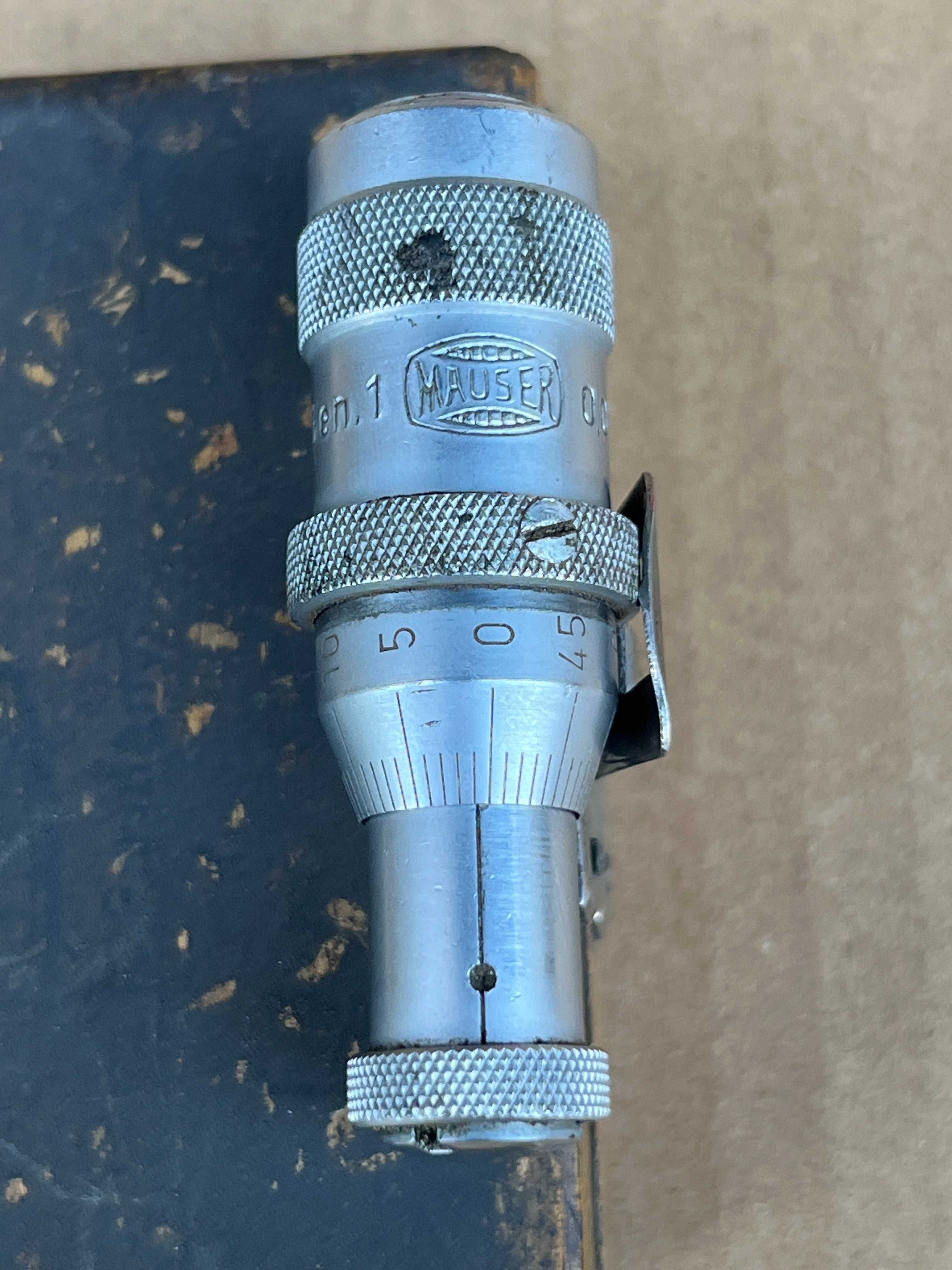 Mikrometr do otworów Mauser 50–75 mm / 0,01 mm – Niemcy