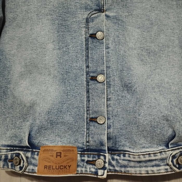 Жіноча джинсова куртка женская куртка розмір S Relucky