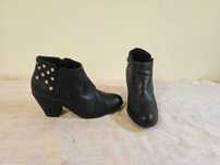 Buty botki skórzane Ryłko rozmiar 37 wkładka 24 cm