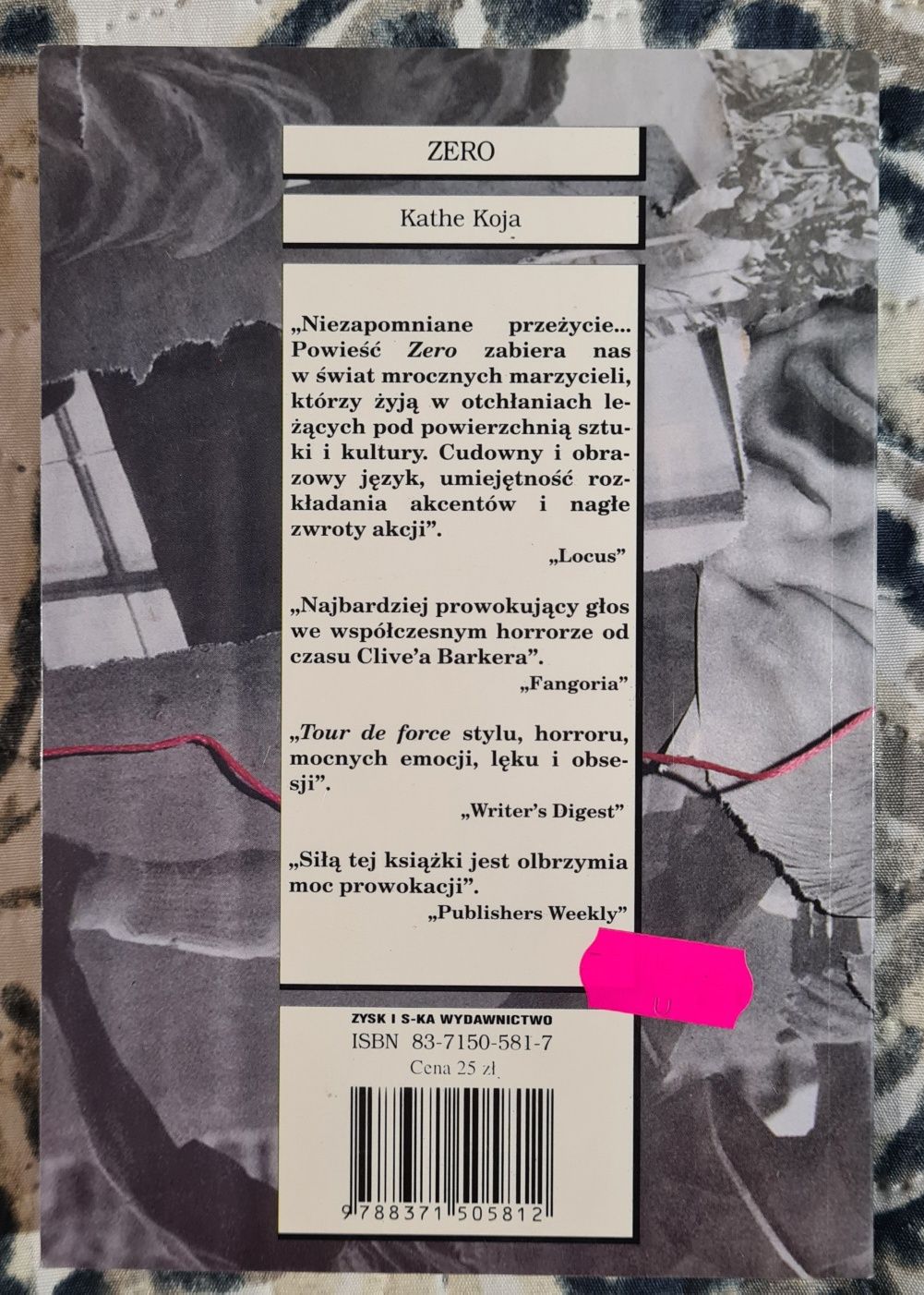 Zero - Kathe Koja