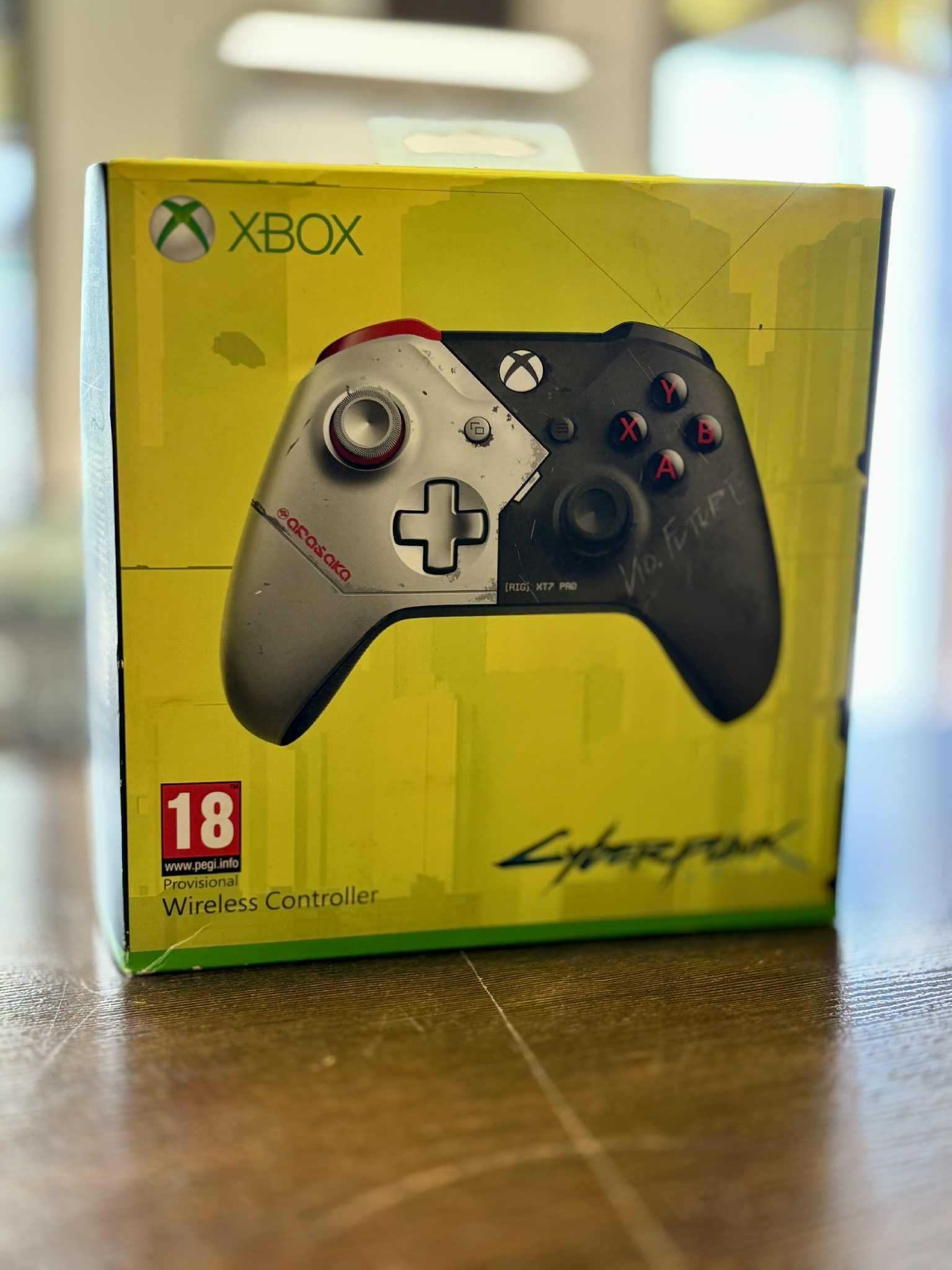 Pad Microsoft Xbox One S X Controller Cyberpunk 2077 WL3-00142