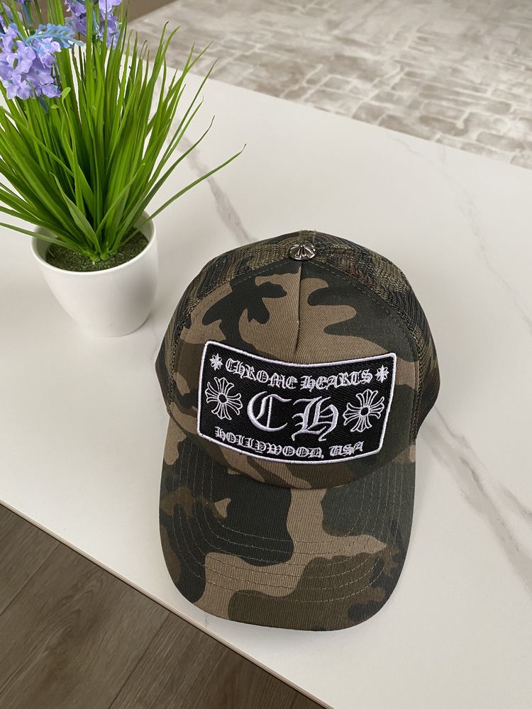 Камуфляж Кепка Chrome Hearts