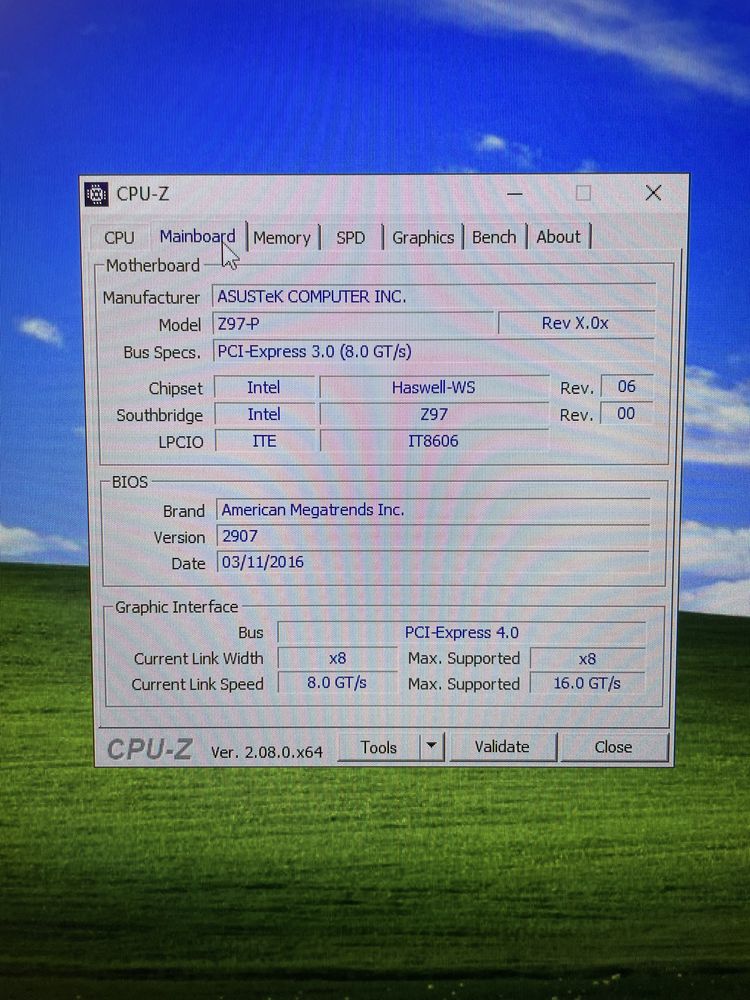 Asus Z97-P, Xeon E3-1271 v3, DDR3 16GB G.Skill Ripjaws X 2400Mhz 4x4GB