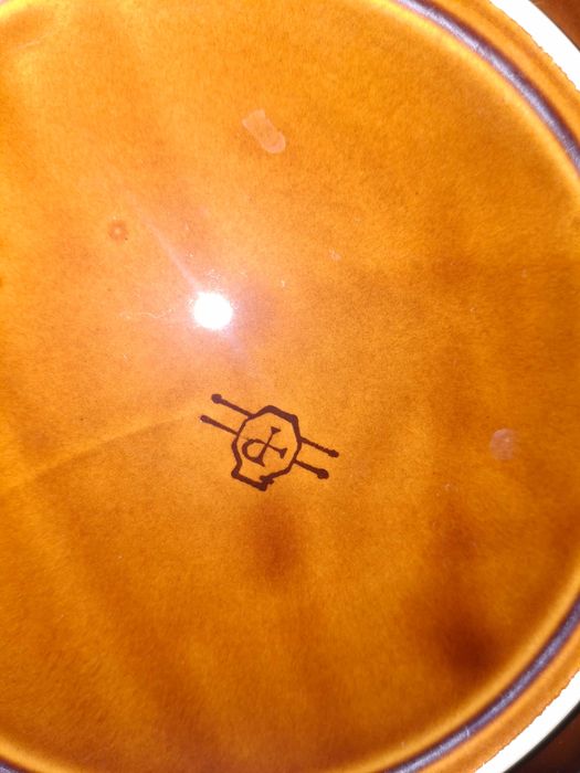 Trzy talerze głębokie Pruszków PRL