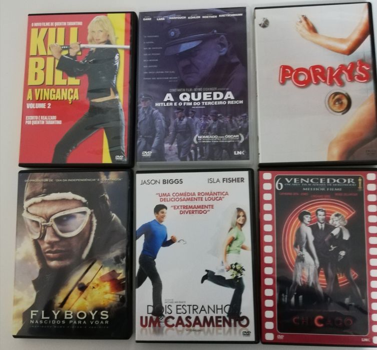 29 DV'S originais de vários géneros