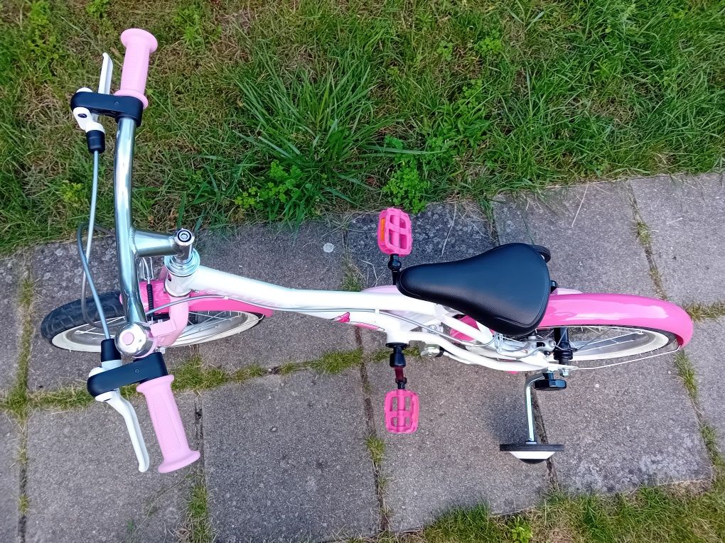 Rower dziecięcy btwin docto girl 500 koła 16cali jak nowy
