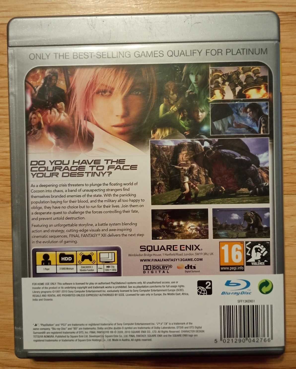 Gra PS3 - Final Fantasy XIII