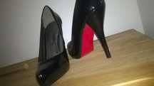Buty, szpilki czarne Centro.