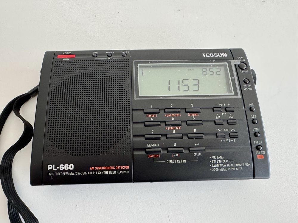 Rádio Tecsun PL-660, como novo