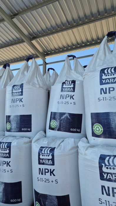 Nawóz wieloskładnik YARA NPK 5-11-25+S