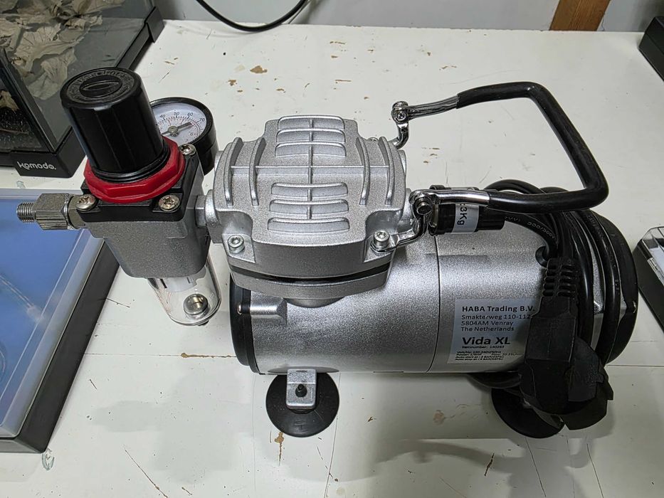 Aerógrafo com Compressor de Ar