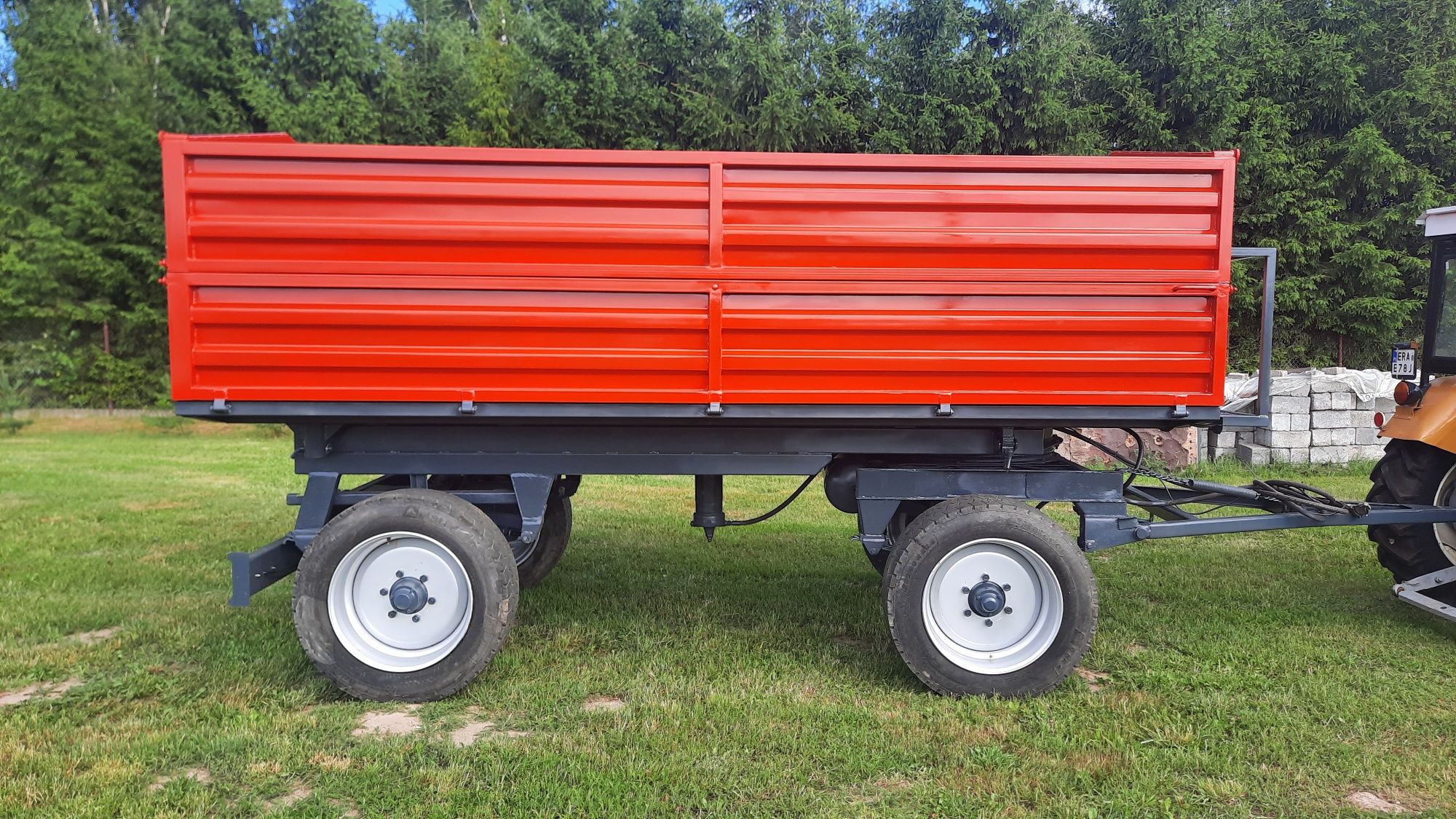 Przyczepa rolnicza wywrotka Autosan D-47A