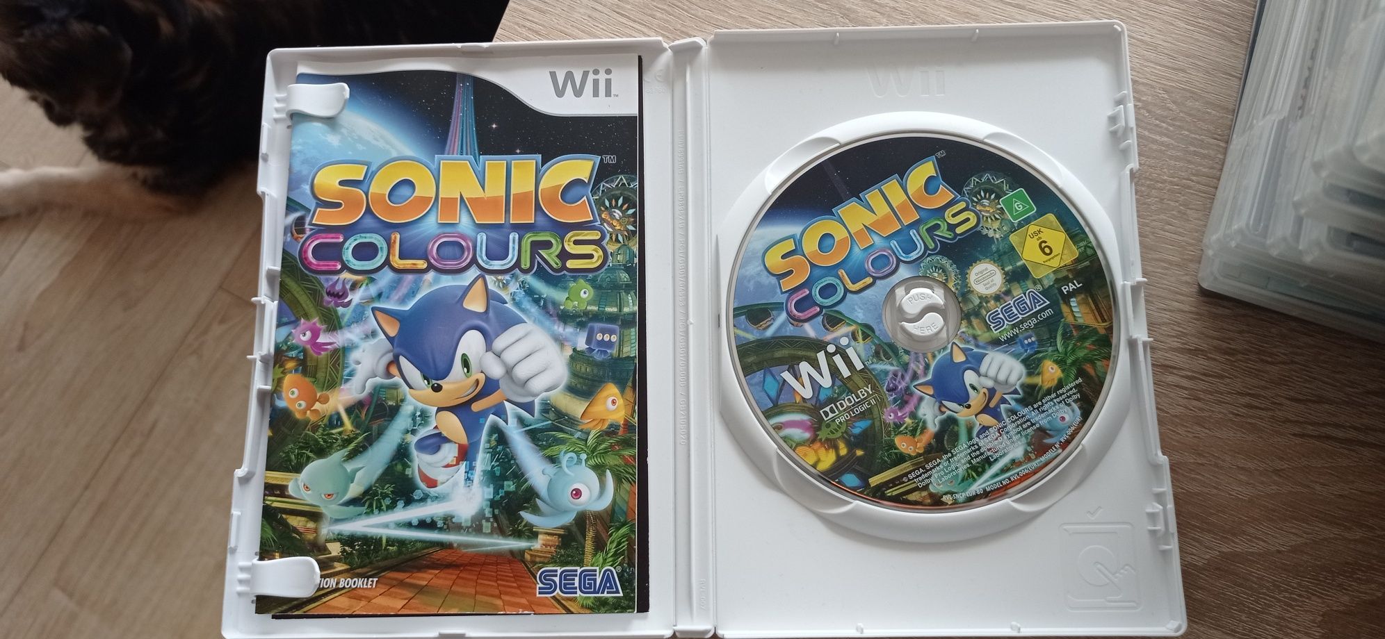 Sonic colours Wii Sega