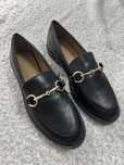 Mokasyny loafersy czarne H&M 37 nowe zlote klamry