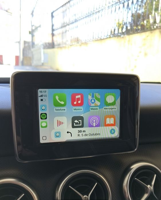 Módulo Carplay Android auto Mercedes com instalação