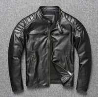 Bikerka ramoneska skórzana kurtka vintage moto jacket