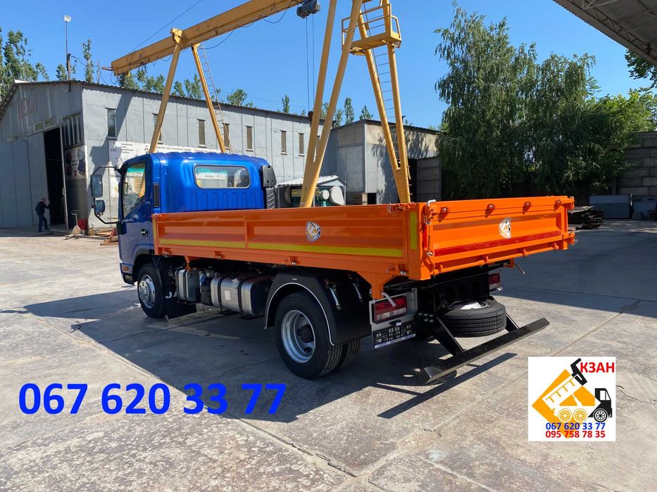 КЗАН самоскидни кузова. переобладнання в самоскид