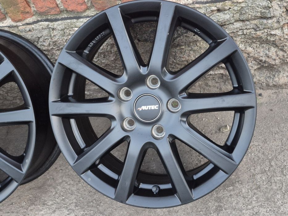 Alufelgi 16" Autec Skandic 5x112 czarne czujniki Mini BMW +Gratis